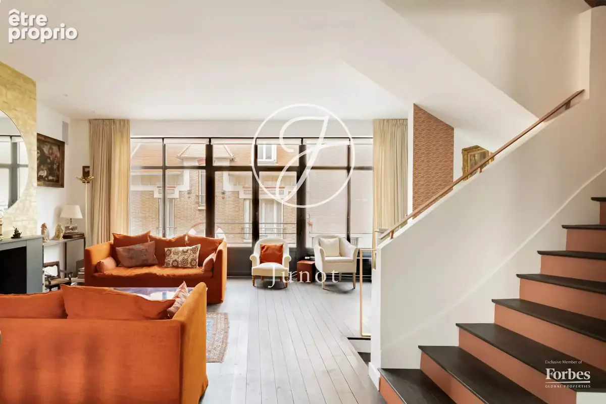 Boulogne-Billancourt – Quartier Prince / Marmottan  Maison Art déco  7 pièces – 266,82 m²– 4 chambres – Terrasses 40 m² - photo 5