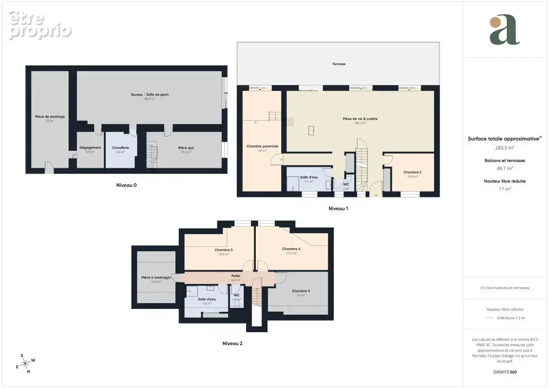 Spacieuse maison de 220 m² prête à vivre en vente à Couëron bourg (44220) - photo 20