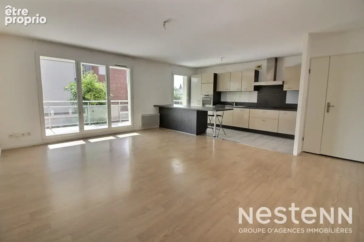 Appartement Loos 4 pièces - 96m² - terrasse 16m² - 2 salles d'eau - garage et parking - photo 2