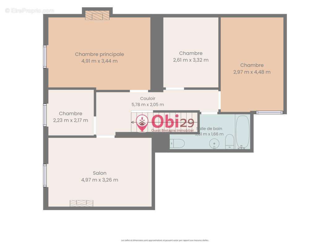 Appartement à PLEYBEN