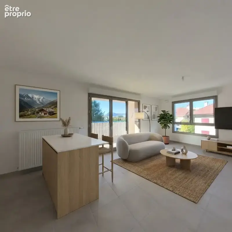 Appartement t3 moderne i grand balcon + garage privatif   annecy / cran-gevrier - photo 5