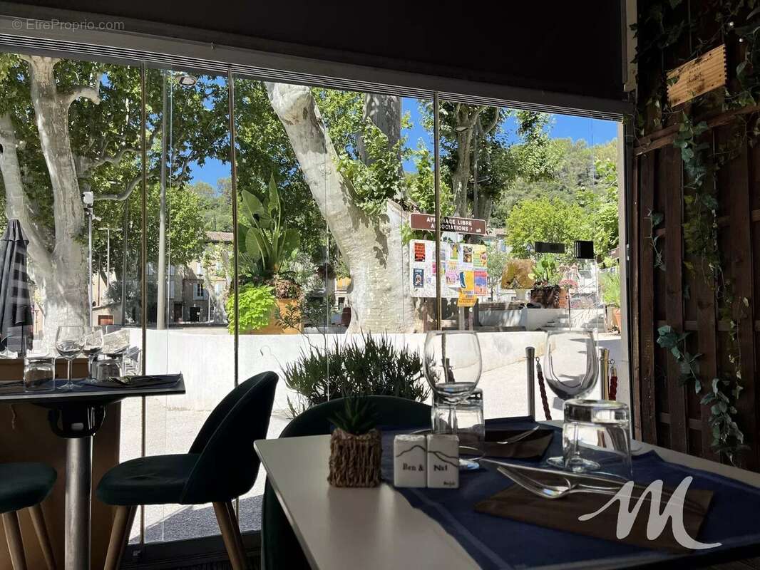 Fonds de commerce restaurant a vendre barjols avec terrasse et veranda - photo 15
