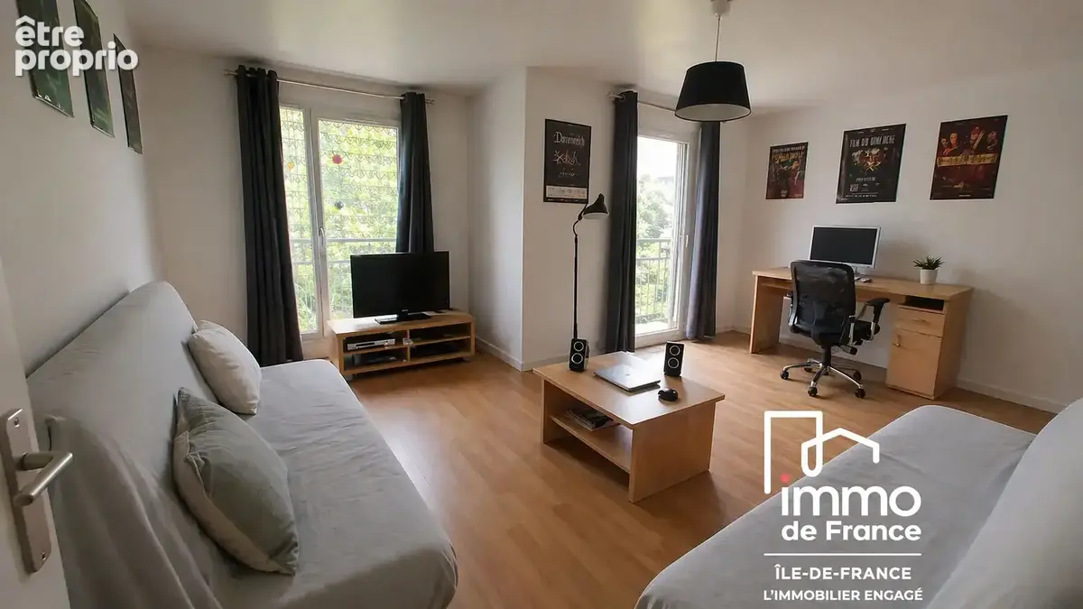 Appartement t1 vendu loué - osny centre ville - photo 4