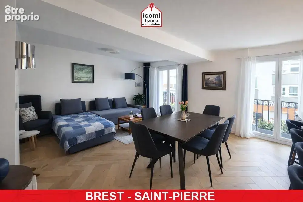Finistere - brest (29200) - superbe appartement 85 m² -  2 chambres - coup de coeur - dalle beton - place de parking libre - ren - photo 8