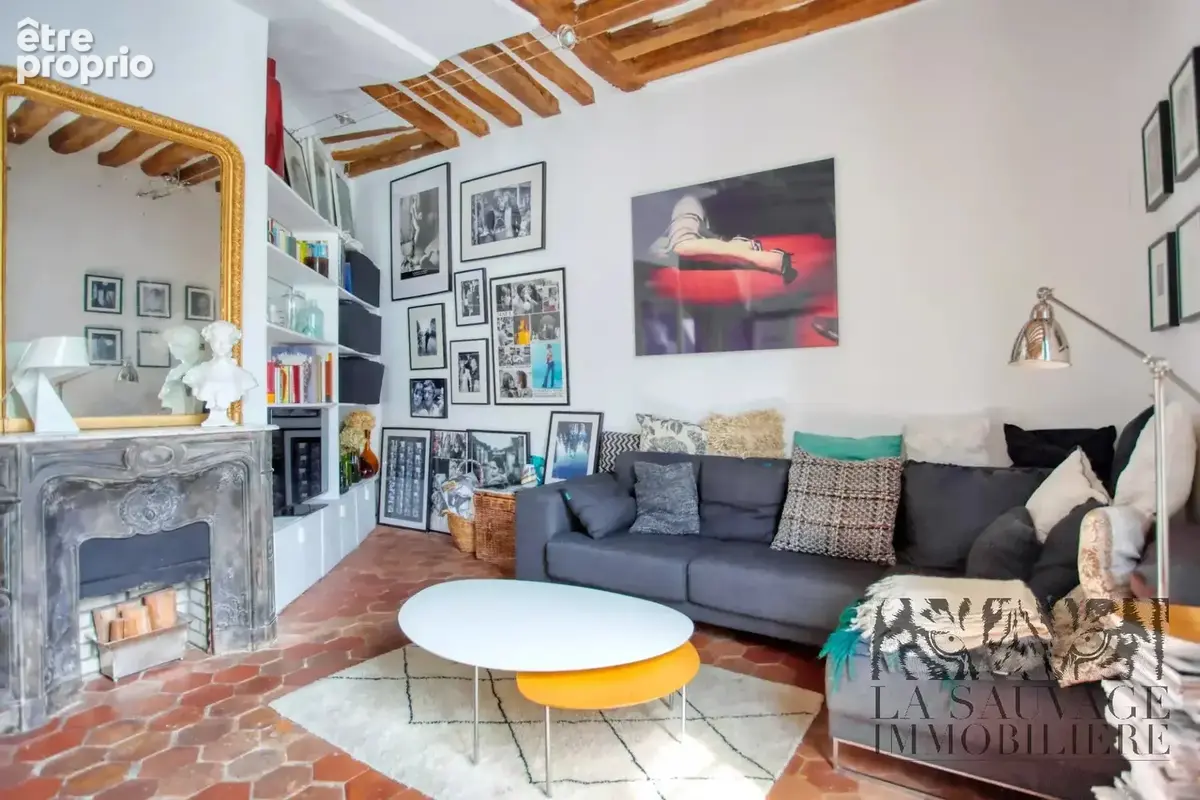 Duplex de caractère – Le Marais historique, dernier étage, vue sur les toits - photo 6