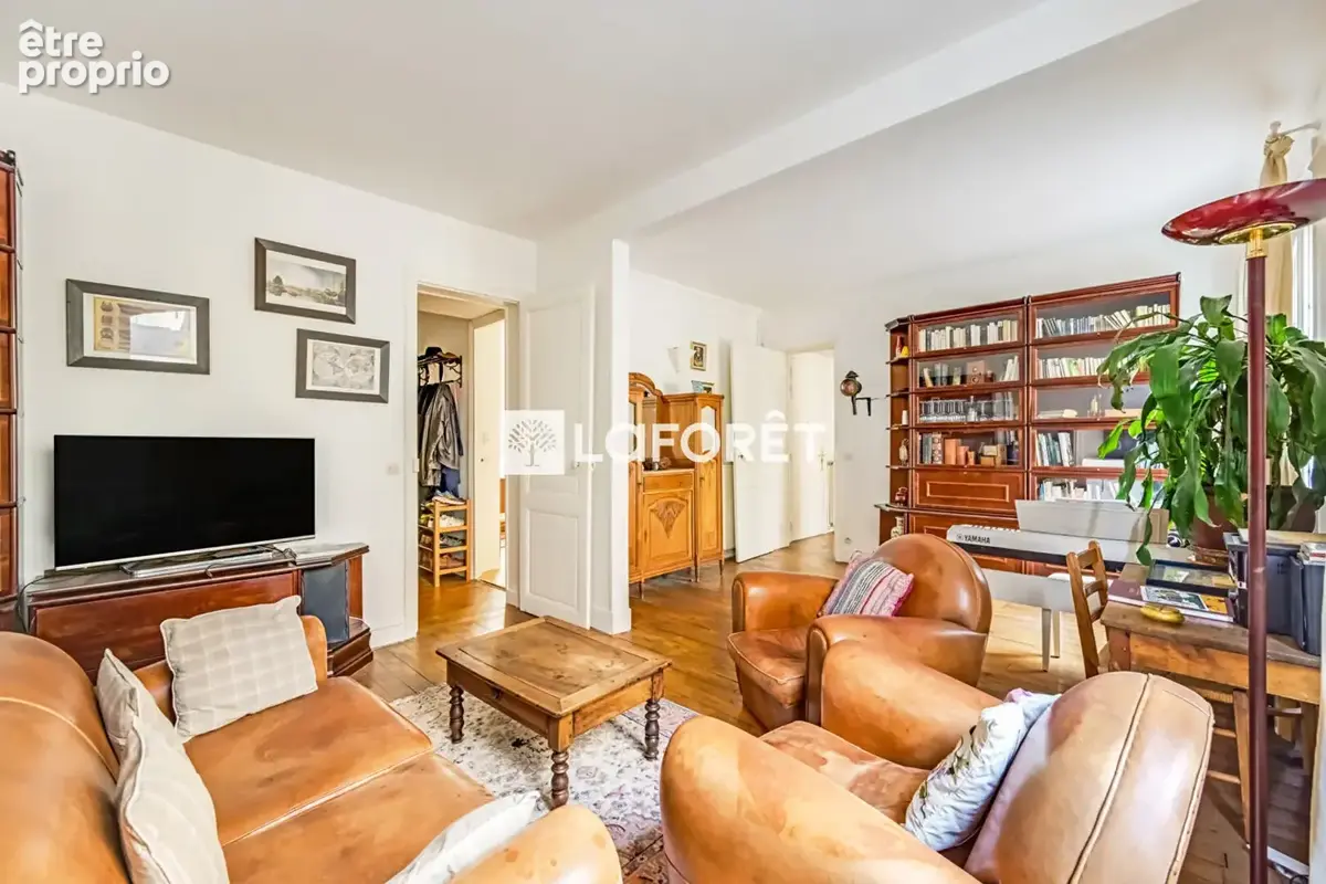 PARC MONTSOURIS - Appartement familial de 100 m² - 3 chambres -  BOX - Triple exposition - photo 2