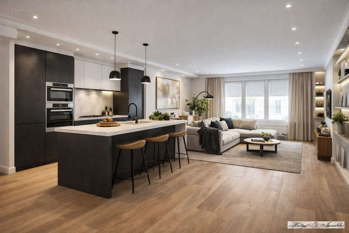  apres :Suggestion de rénovation - Maison à COUDEKERQUE-BRANCHE