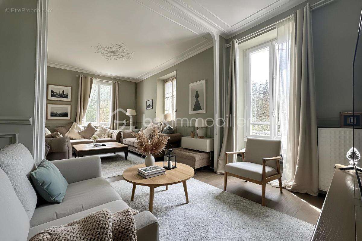 Saint-Ouen-l’Aumône – Maison de maître 150 m², jardin plein sud avec terrain divisible et constructible - photo 3