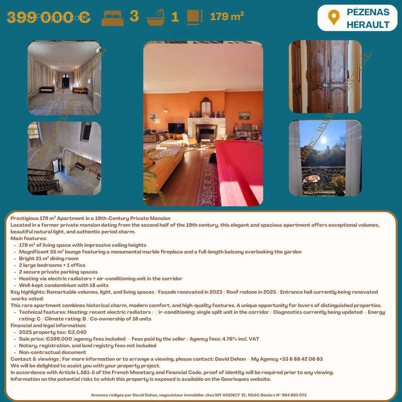 Appartement à PEZENAS