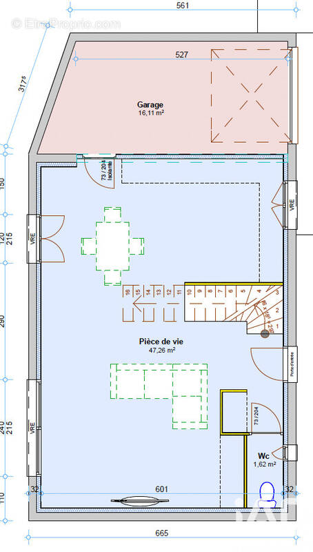Photo 1 - Terrain à POULX