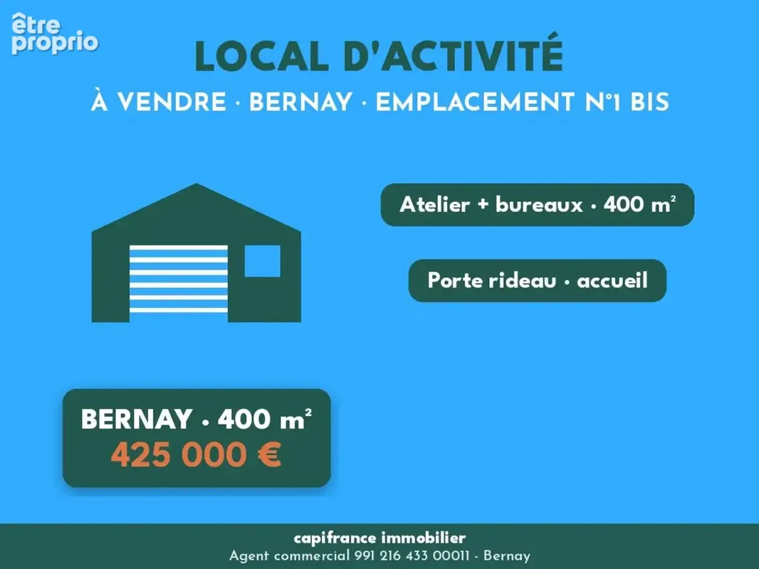 Local/bureau à vendre BERNAY (27) - photo 4