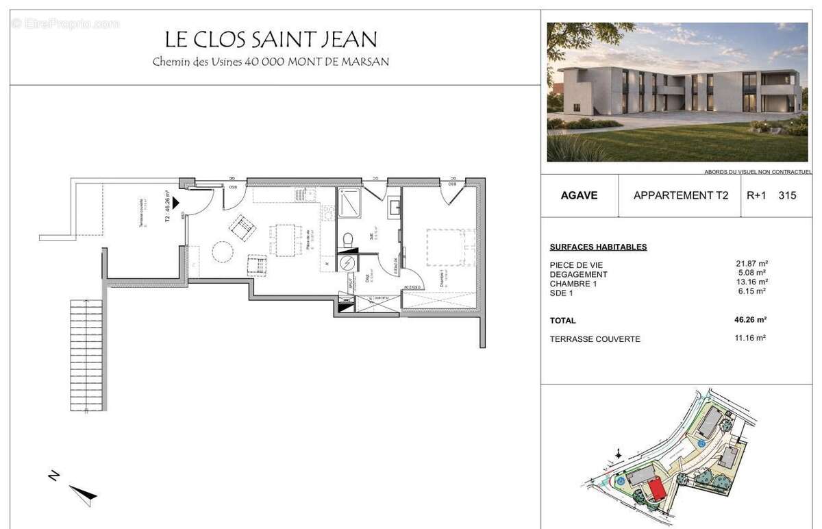 Appartement à MONT-DE-MARSAN