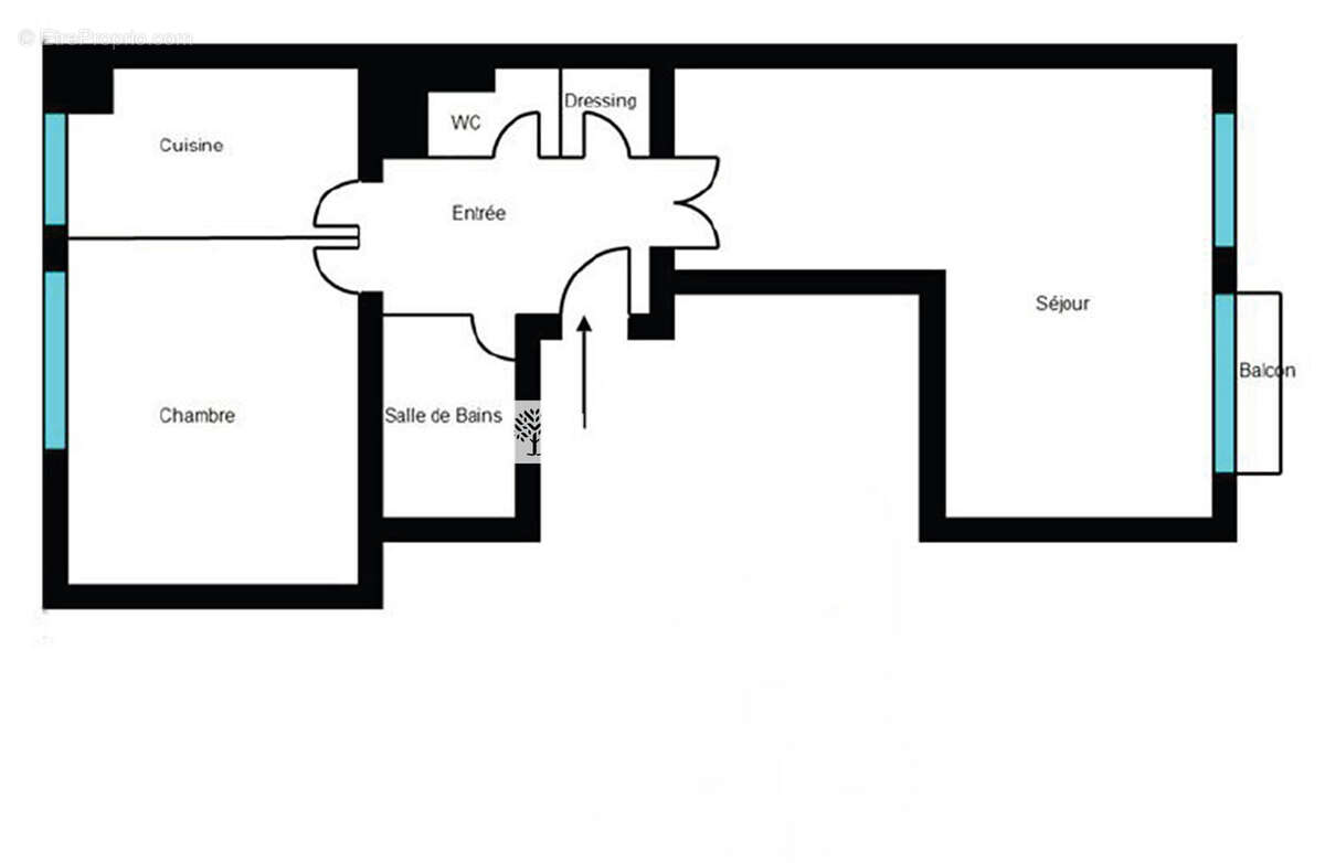 Appartement à PARIS-16E