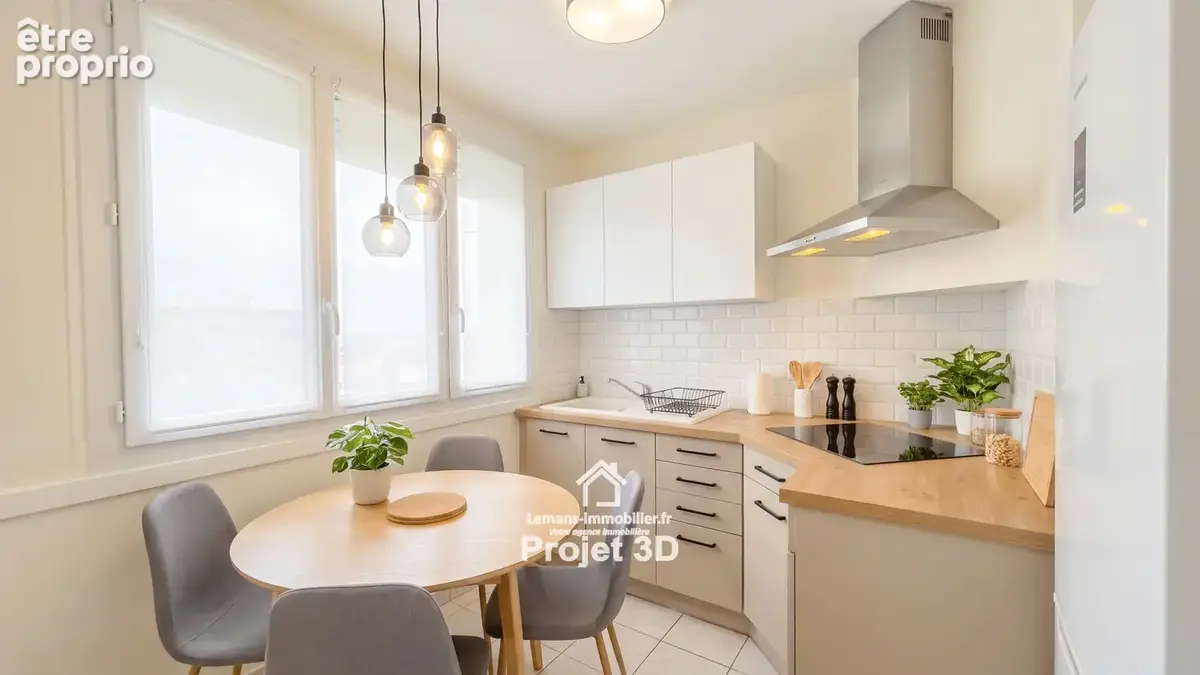 À vendre   Appartement T2 avec balcon, cave et parking   Quartier Maillets / Les Fontenelles   Le Mans - photo 3