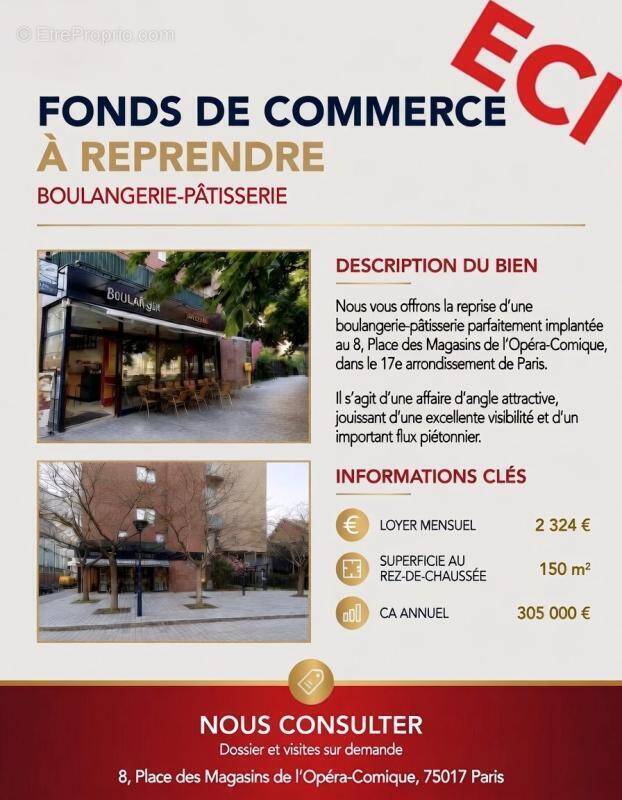 Commerce à PARIS-17E