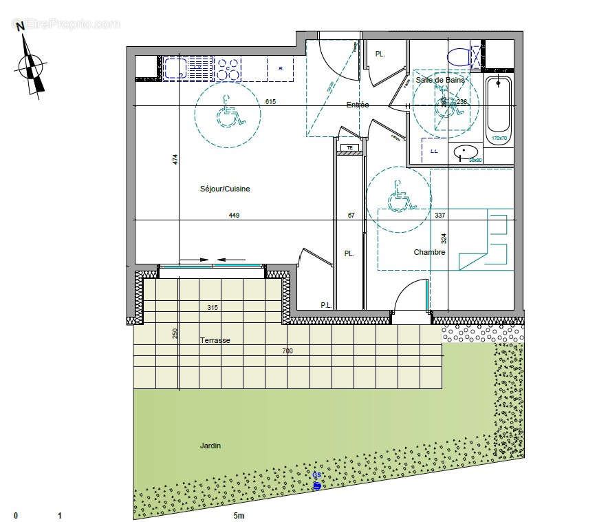 Appartement à PUBLIER