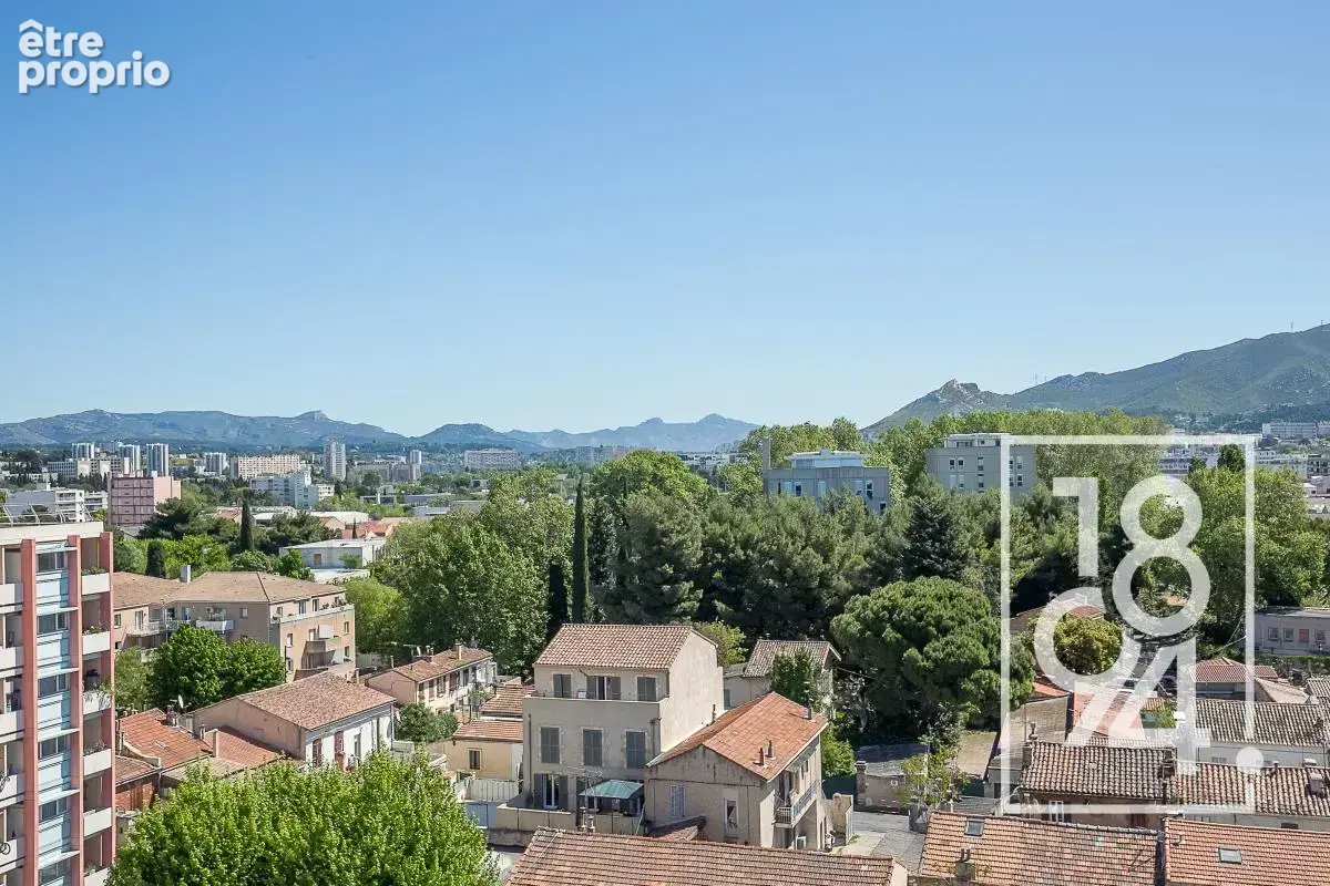 Investisseurs ! studio refait a neuf loué dernier étage ascenseur la capelette 13010 - photo 3