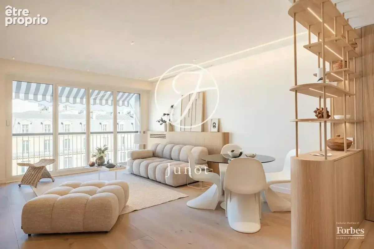 Paris 8e - GEORGE V - Appartement - 3 pièces - 80,51m² Carrez - 1 chambre - Somptueuse vue dégagée - photo 3