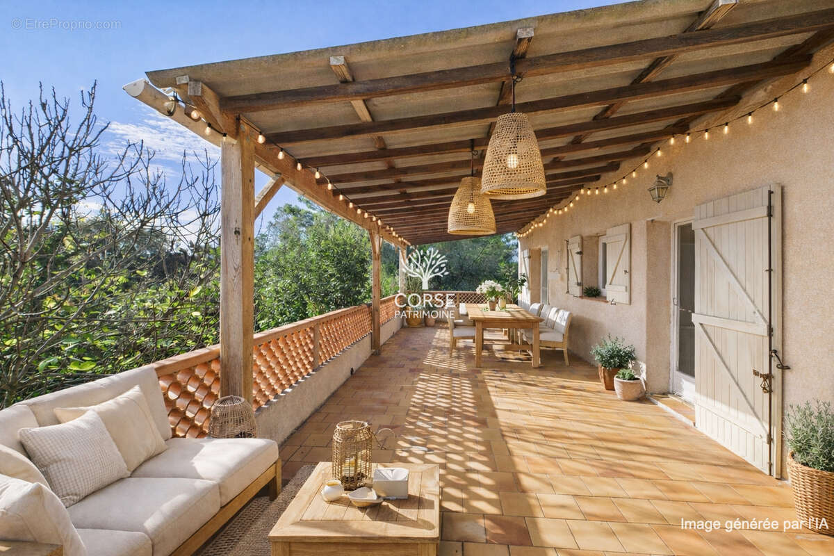 Maison familiale aux portes de Porto-Vecchio - photo 7