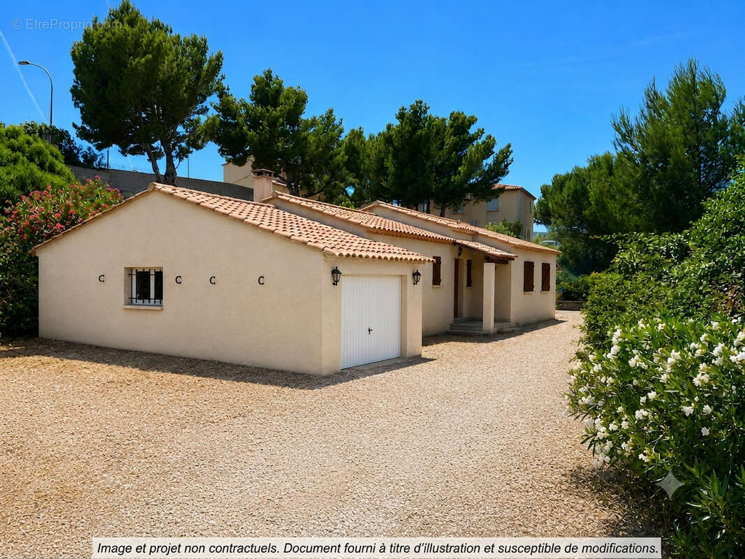 Maison Plain Pied Martigues 5 pièce(s) 100 m2 - photo 2