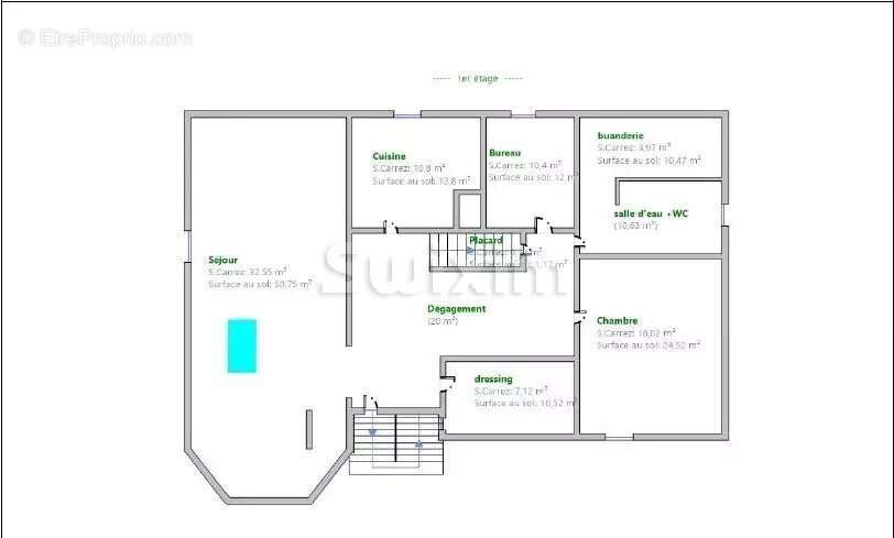 Decines - maison de charme – 261 m² habitables – terrain de 681 m² - photo 13
