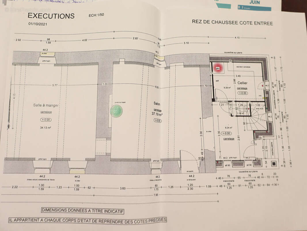 Maison à LE TEILLEUL