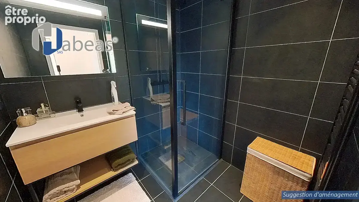 T3 avec 1 chambre plus 2 cabines , 63.71m², Balcon 5,58m², Casier à Ski, cellier - photo 15