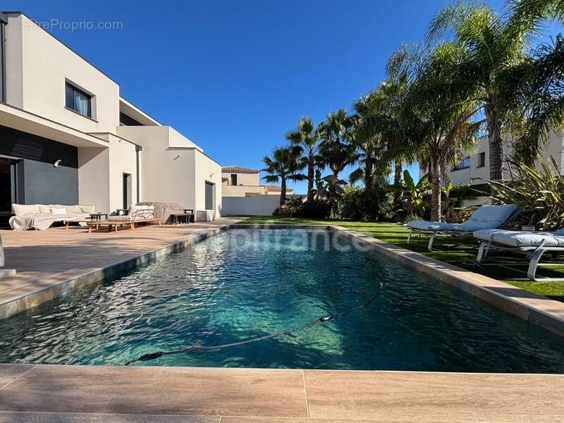 Grau d'agde(34) a vendre villa contemporaine p6, prestations haut de gamme, proche mer, secteur calme - photo 19