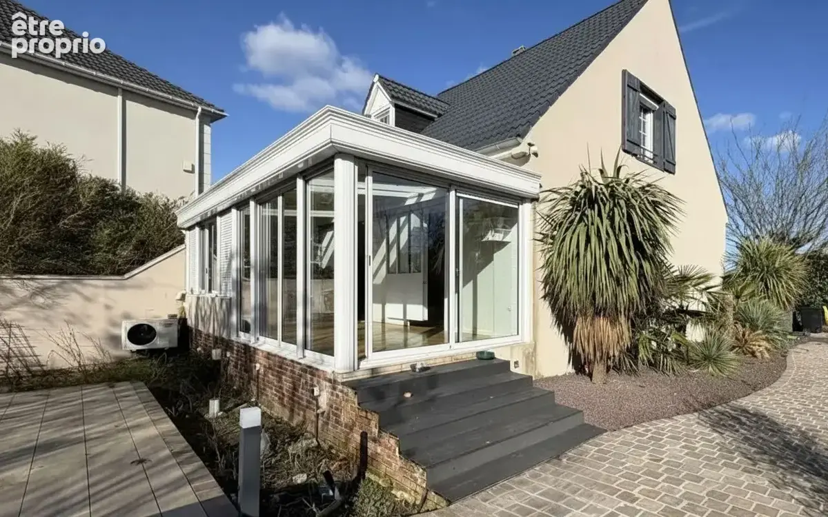 Chelles chantereine - maison indépendante -127 m² -véranda - sous-sol total - jardin 480 m² - photo 1