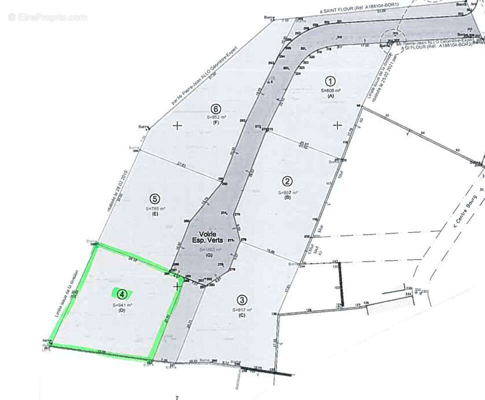 Terrain à LIEUTADES