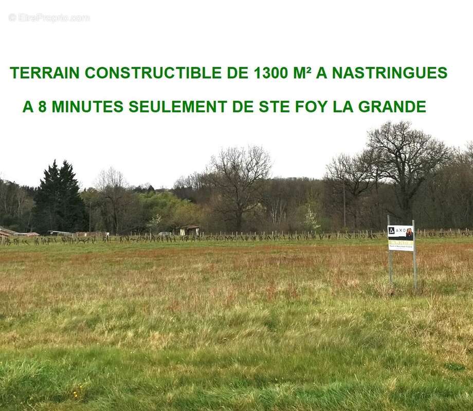 Terrain à NASTRINGUES