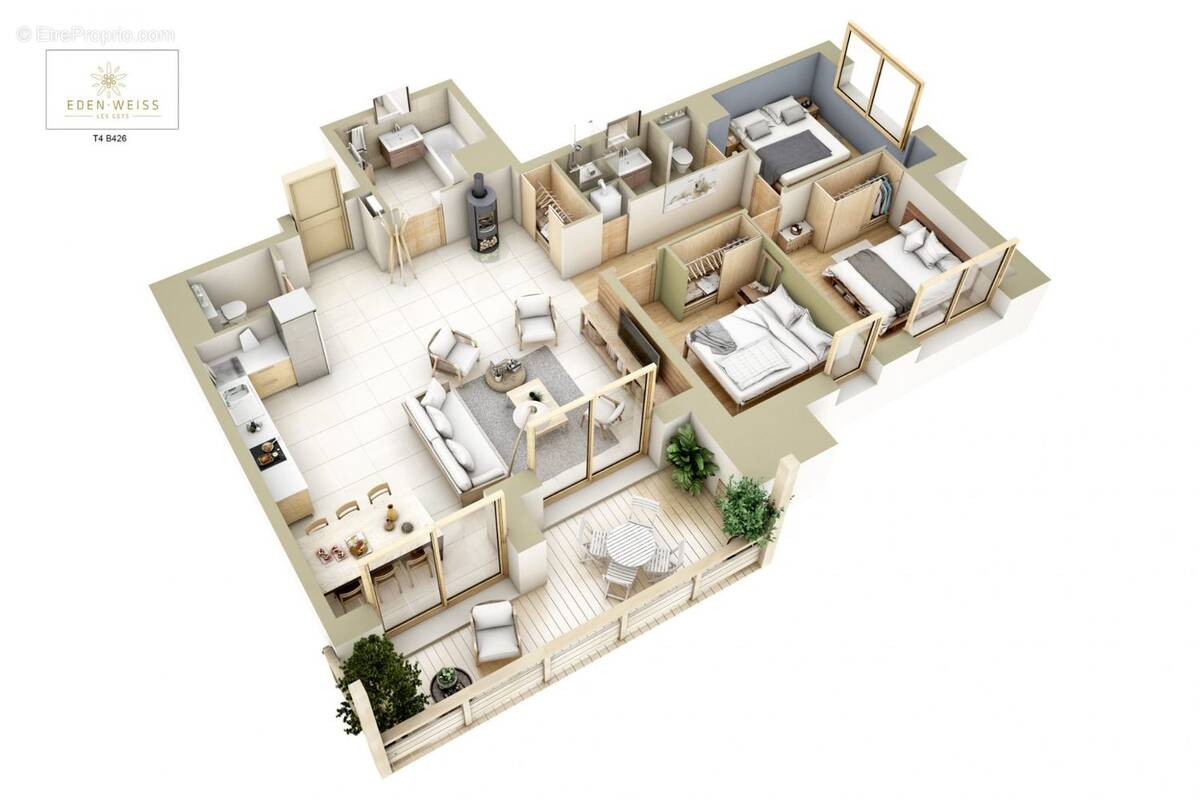 Appartement à LES GETS