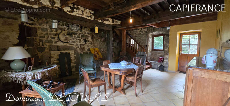 Ardèche, à 5 mn en voiture de St Pierreville au coeur du parc national des Monts d'Ardèche, spacieuse maison de 178m² avec une g - photo 4