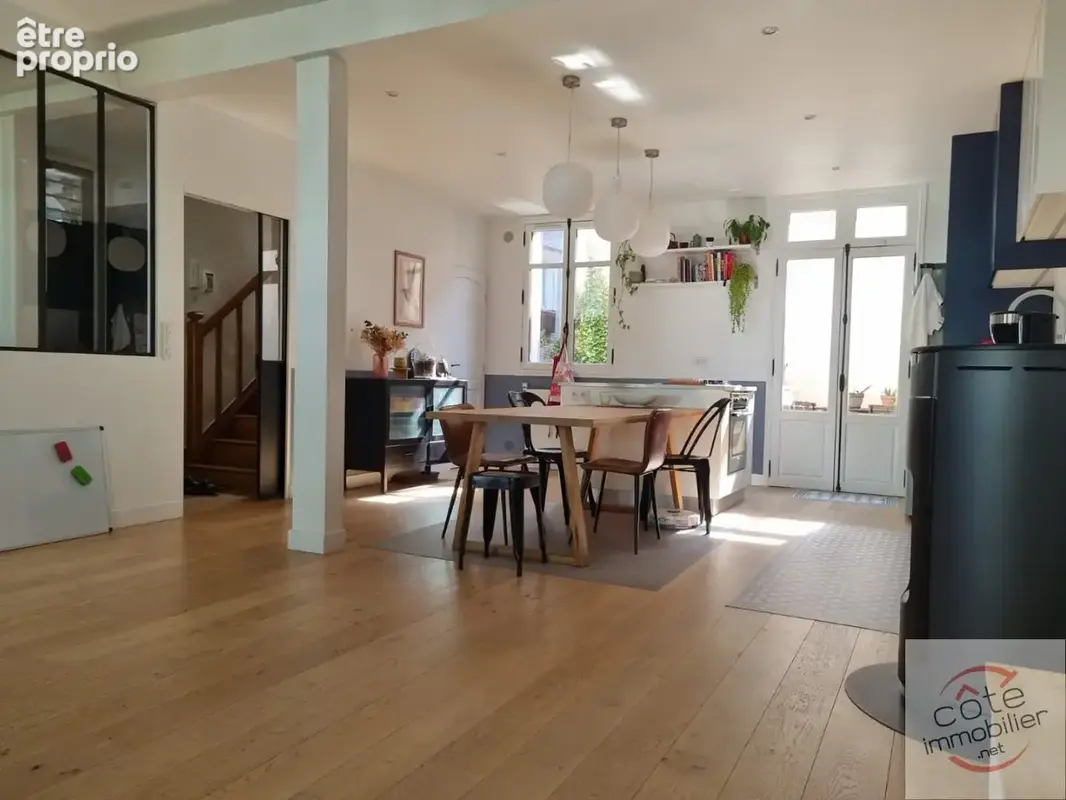 Bagneux  a 3 klm de paris a vendre maison de ville meuliere 5 pieces principal sur terrain 150m² - photo 22