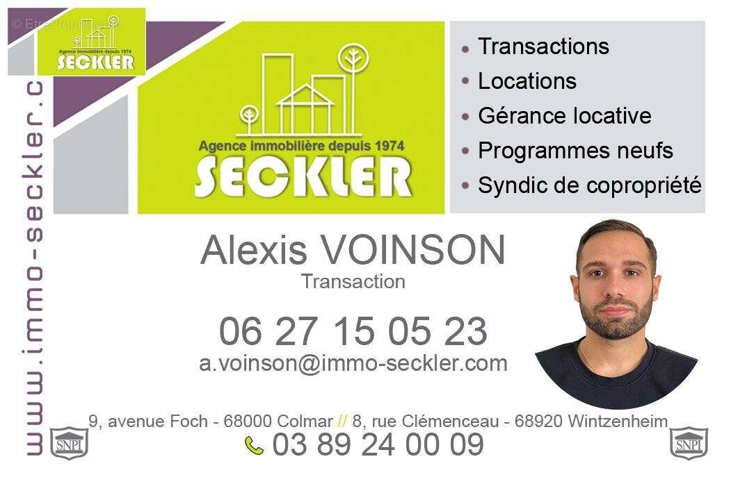 Terrain à ORSCHWIHR