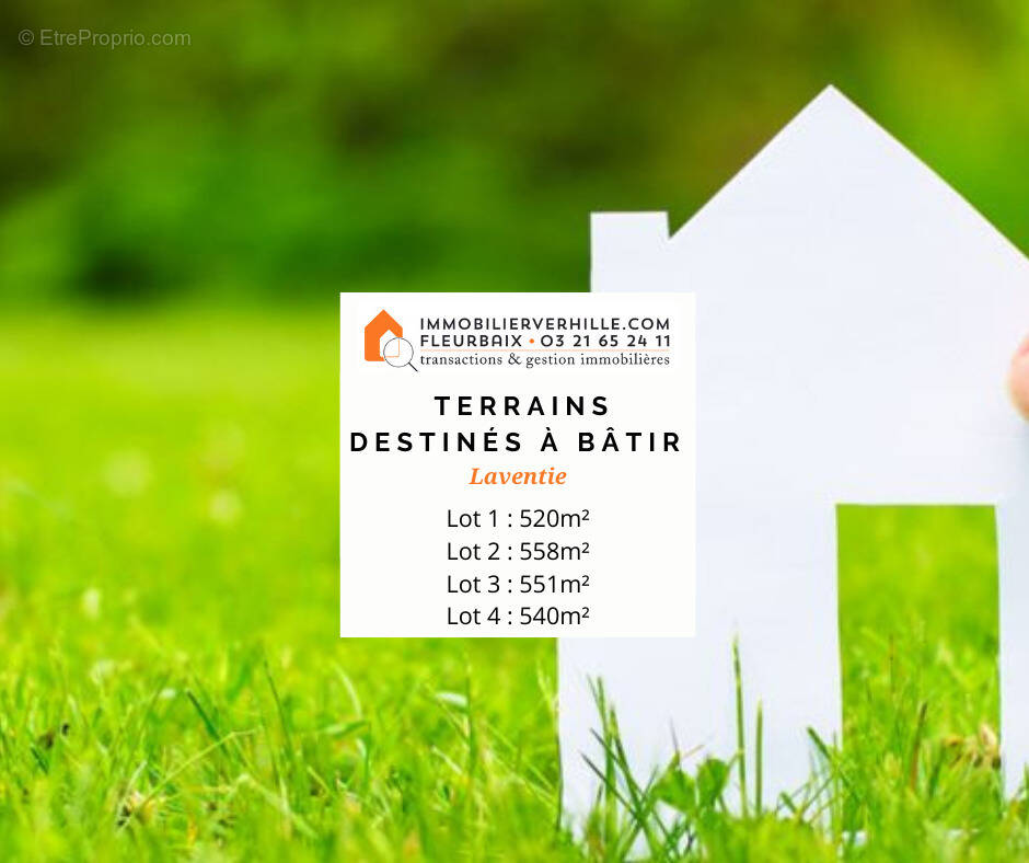 Terrain à LAVENTIE