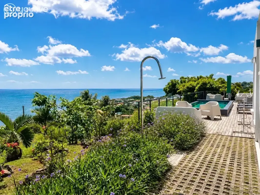 Villa - 6 pièces - 436m2- terrain 3500m2- Le Marigot Martinique - photo 2
