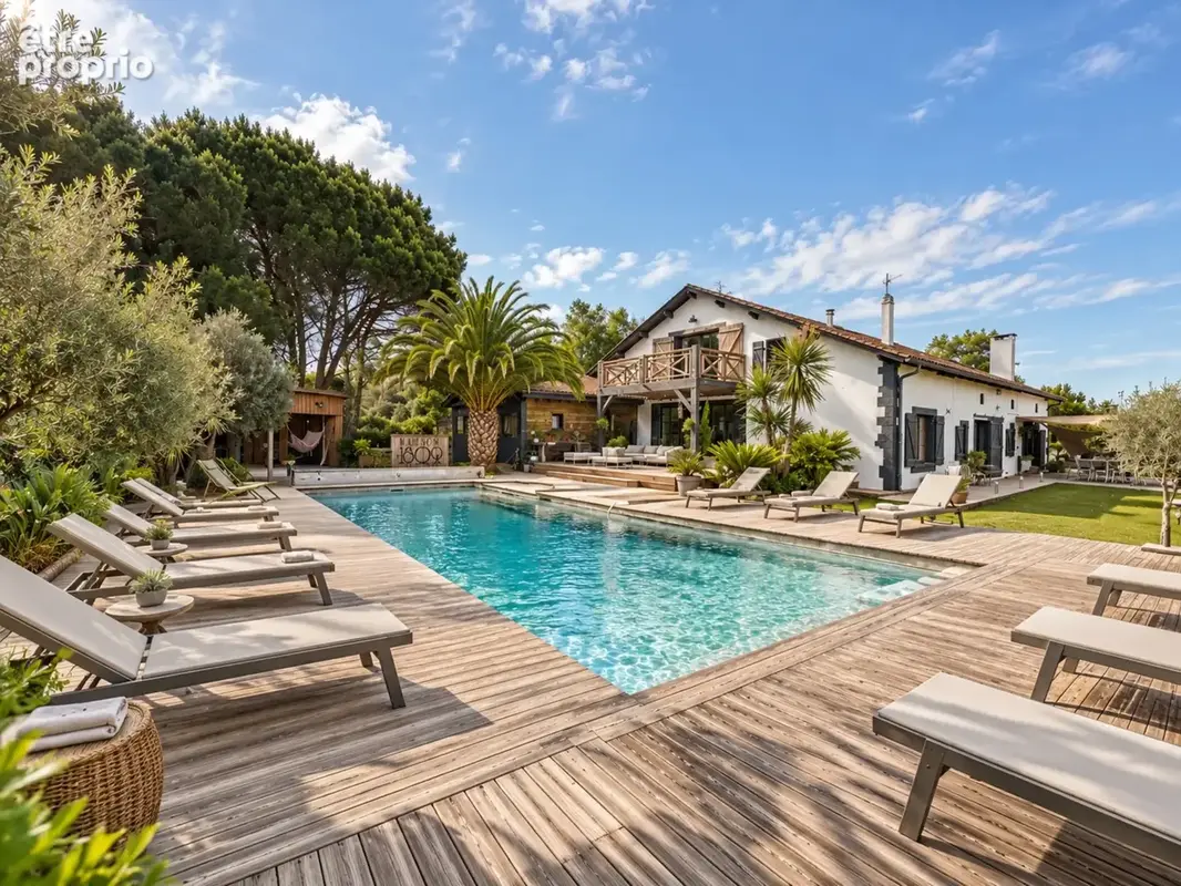 Domaine landais de 408 m² – 3 gîtes, piscine chauffée et 7,2 hectares - photo 22