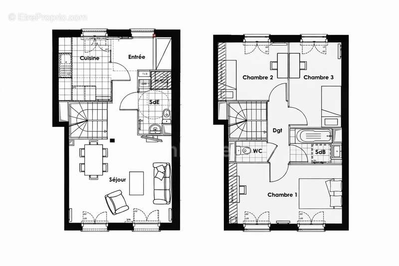 Appartement à LE BLANC-MESNIL