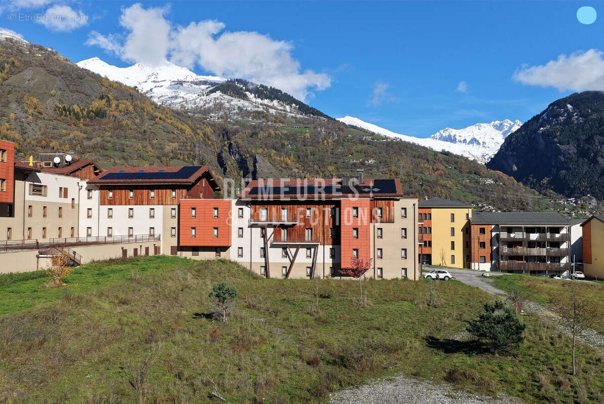 Vue depuis balcon - Appartement à BOURG-SAINT-MAURICE
