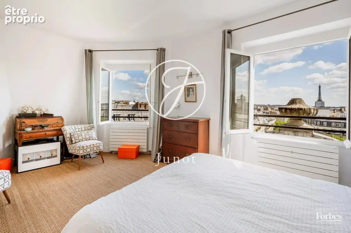 Paris 16e - VILLAGE D'AUTEUIL - Appartement - 5 pièces - 111,83m² Carrez - 127,59m² au sol - 3/4 chambres - Balcon - Derniers ét - photo 6