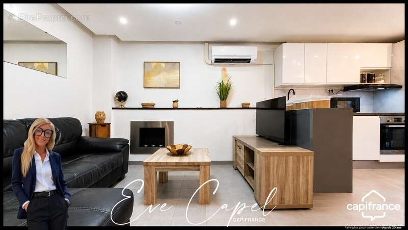Appartement à vendre 3 pièces LE CAP D'AGDE (34), Rez de jardin, Secteur pinede proche tennis et village naturiste, 2 chambres + - photo 2