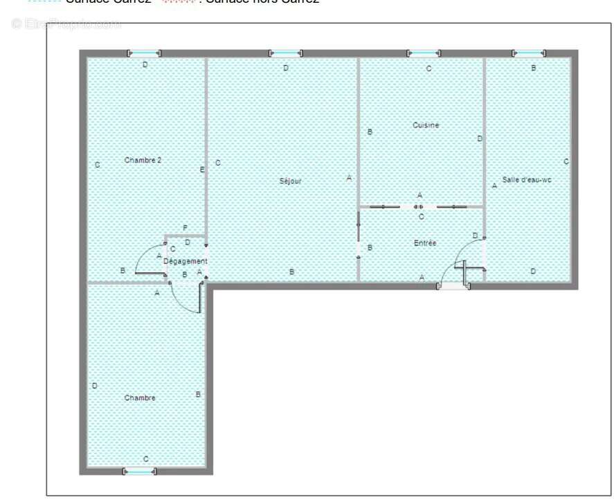 Appartement à PARIS-14E