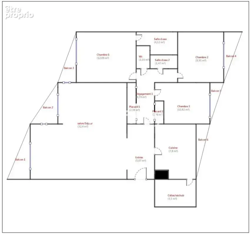 Appartement - photo 7