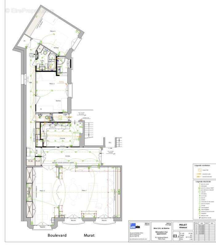 Appartement à PARIS-16E