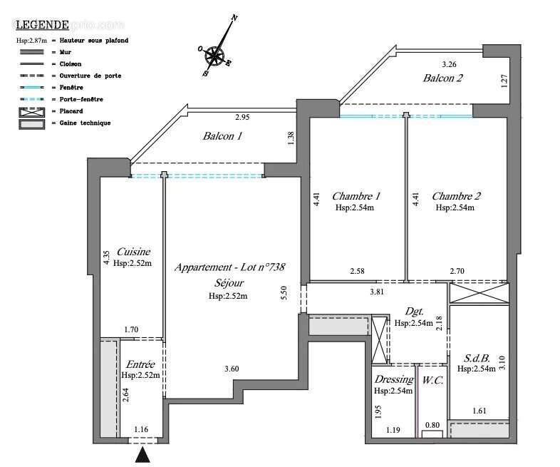 Appartement à COURBEVOIE