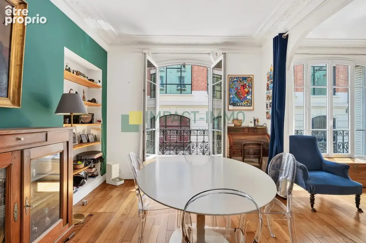 Clichy centre - 3 pieces - bel ancien - photo 2