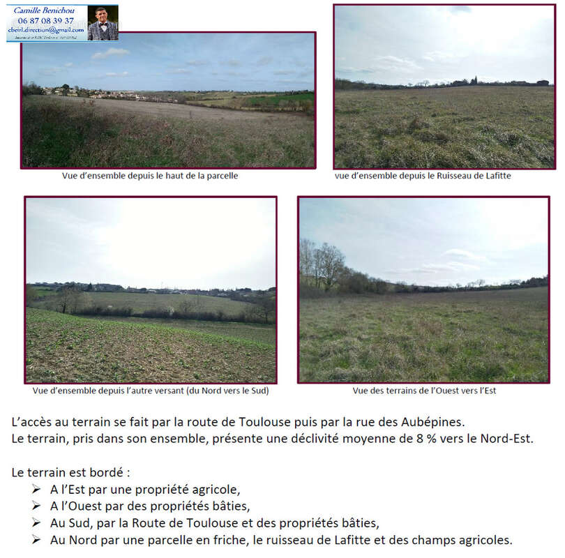 Terrain à L'ISLE-JOURDAIN