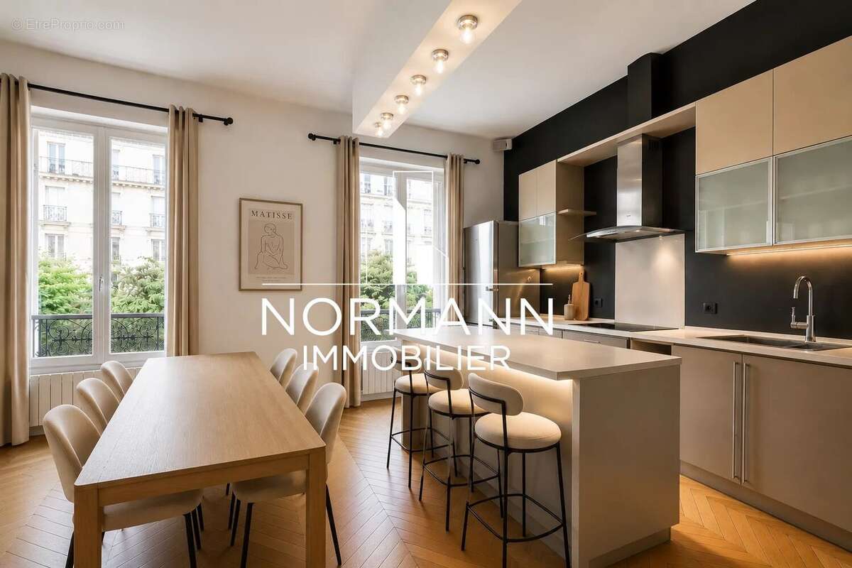 Levallois / louise michel -  4 pieces  - 2 chambres - photo 2