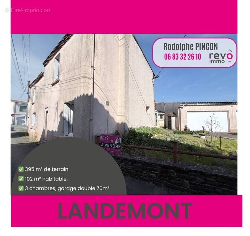 Maison à LANDEMONT